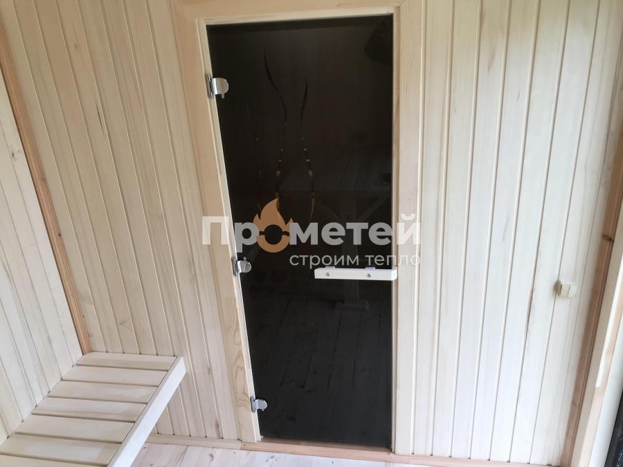 Каркасная баня 2.8x6 метров