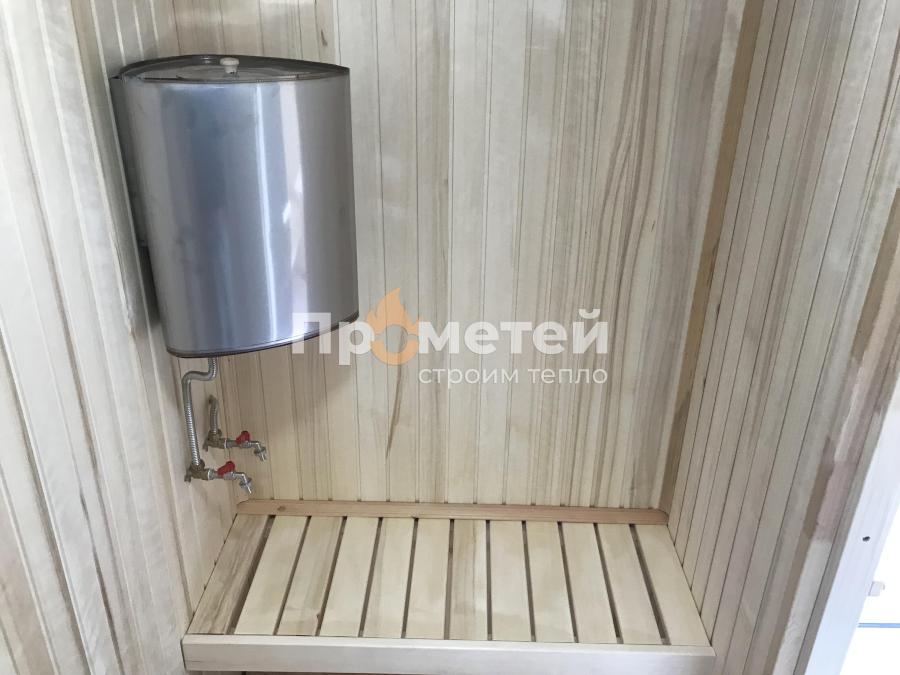 Каркасная баня 2.8x6 метров