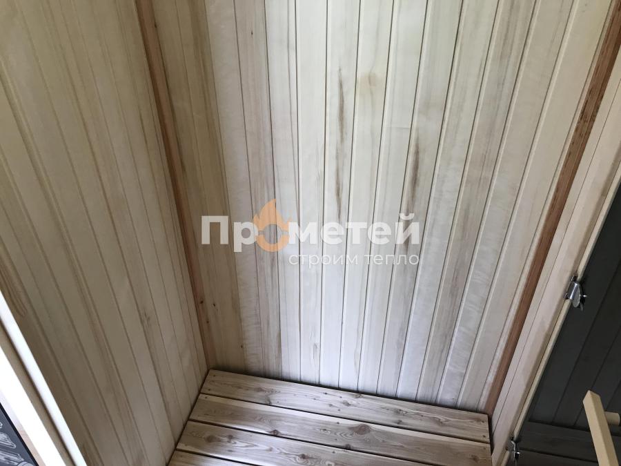 Каркасная баня 2.8x6 метров