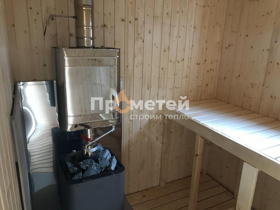 Каркасная баня Дача 2.5x4 метра