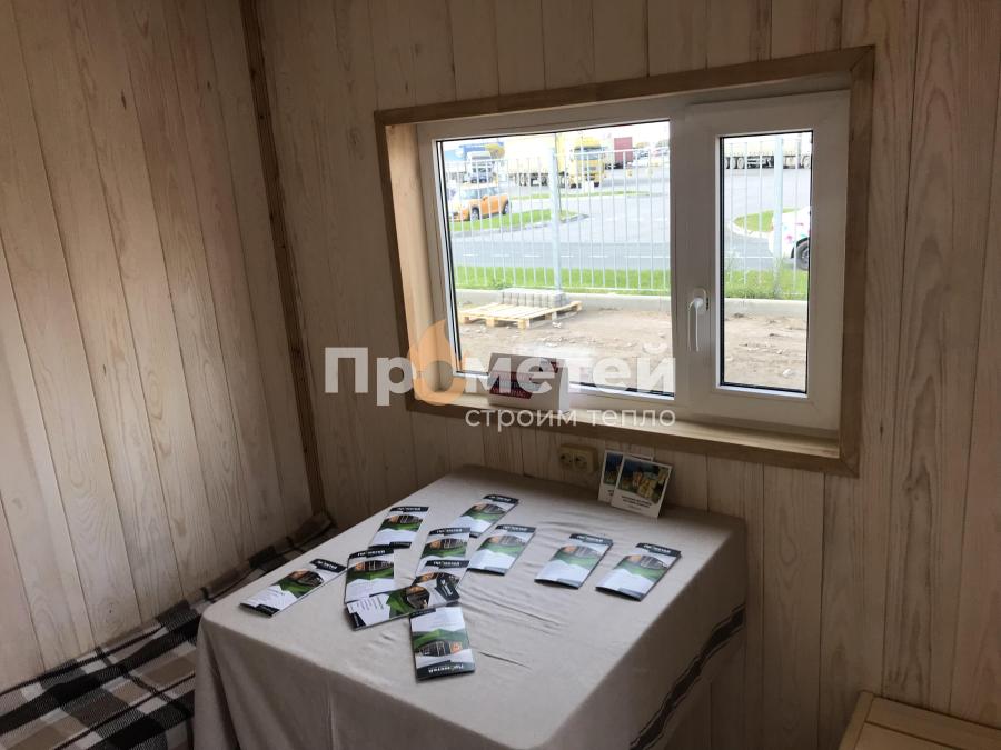 Каркасная баня Норд 2.5x6 метров