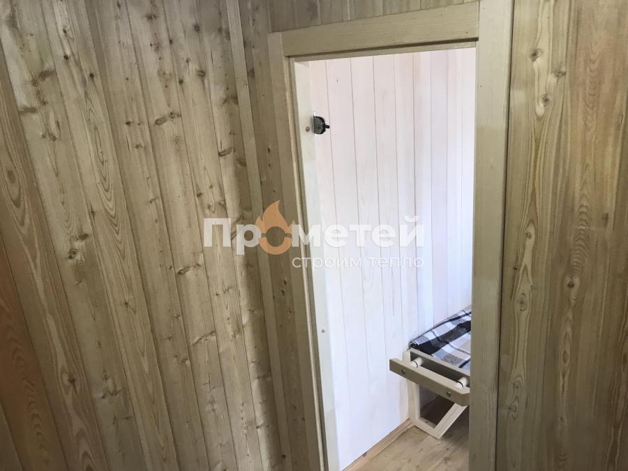 Каркасная баня Норд 2.5x6 метров