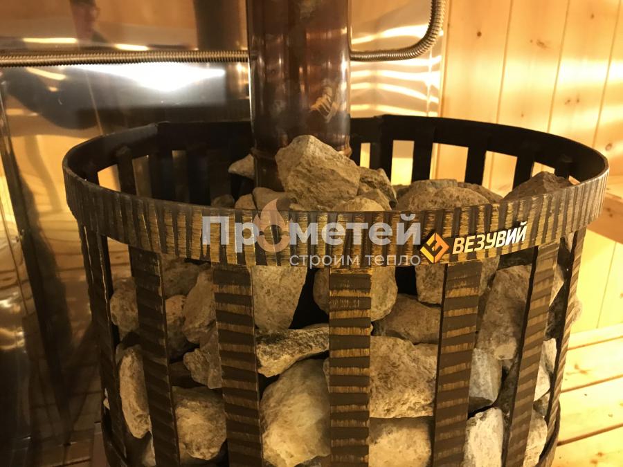 Каркасная баня Норд 2.5x6 метров с навесами