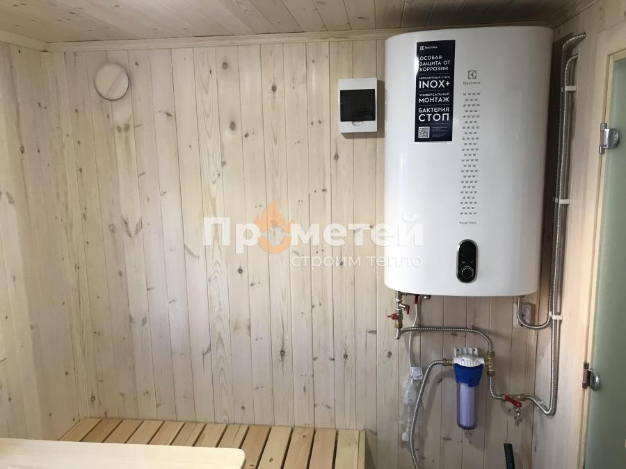 Каркасная баня Норд 2.5x6 метров