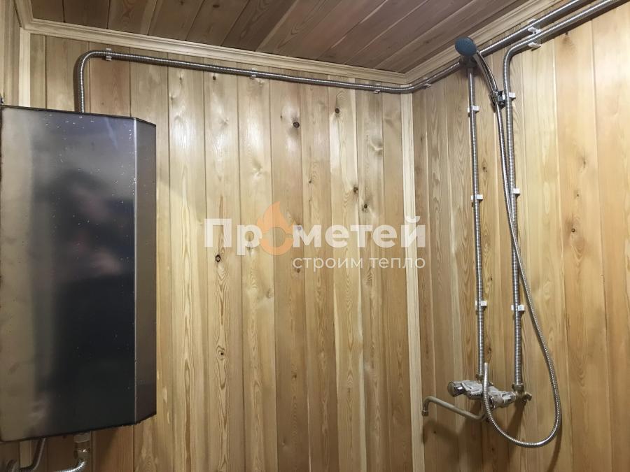 Каркасная баня Норд 2.5x6 метров