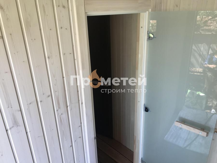 Каркасная баня Сканди 2.4x6 метров