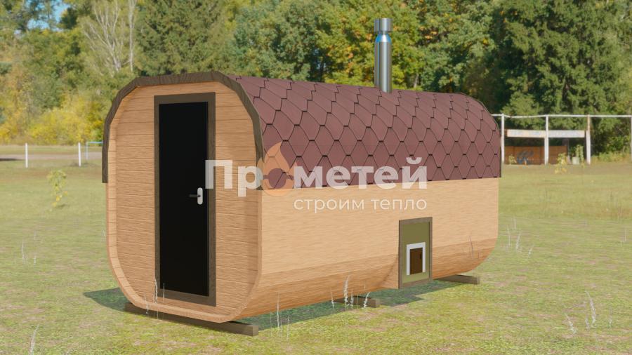 Квадро баня бочка 4 метра