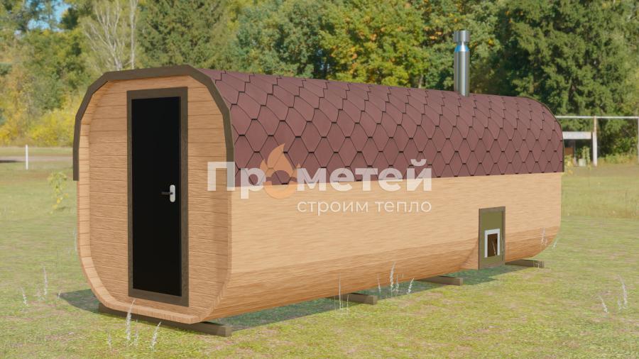 Квадро баня бочка 6 метров