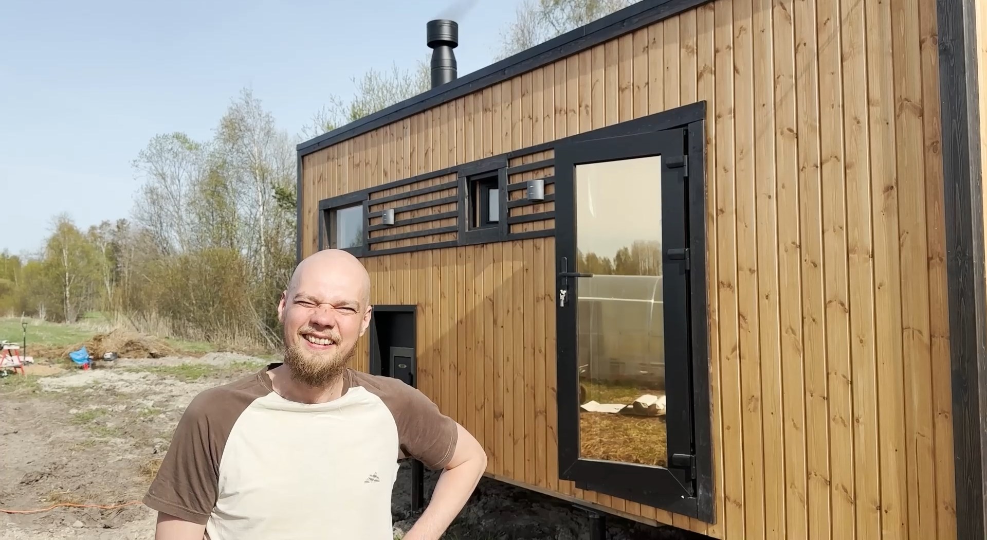 Отзыв владельца: Каркасная баня Норд 2.5x6 метров