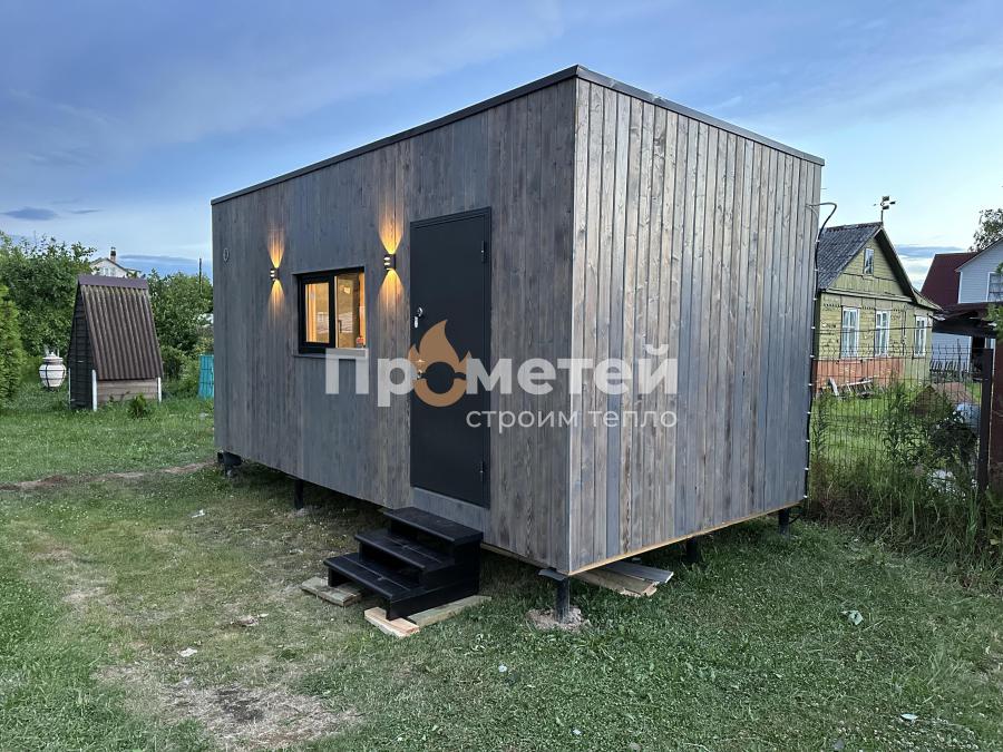 Реализованный проект Модульный дом 3.2x6 метров
