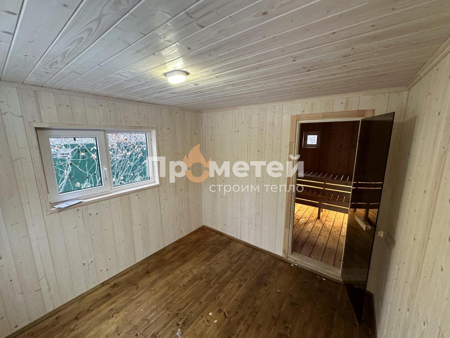 Каркасная баня Норд 3x6 метров