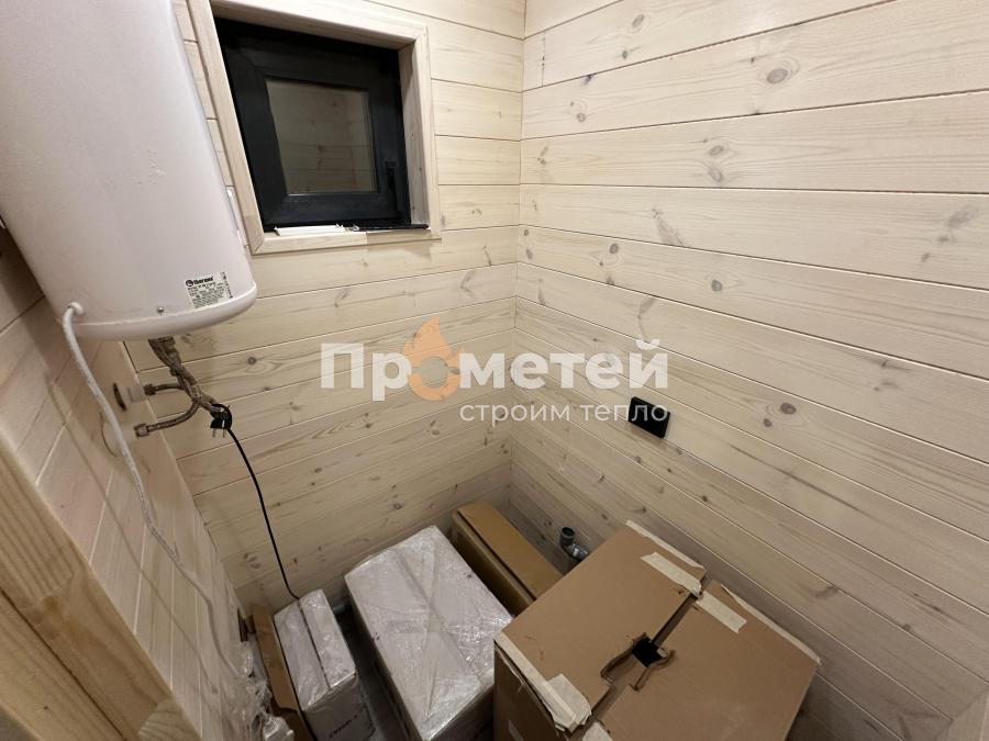 Модульный дом с сауной 3.2x9м