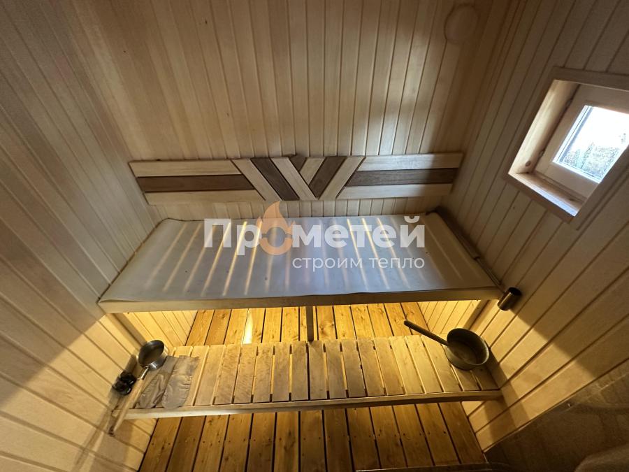 Каркасная баня Сканди 2.4x6 метров