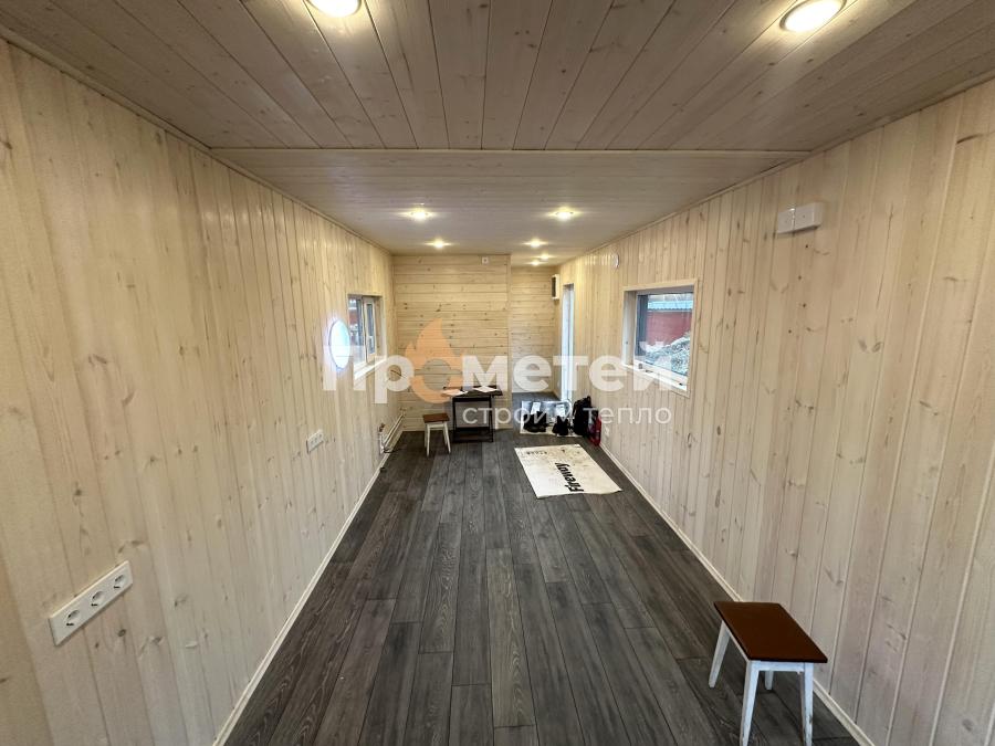 Модульный дом МД-49 т-образный