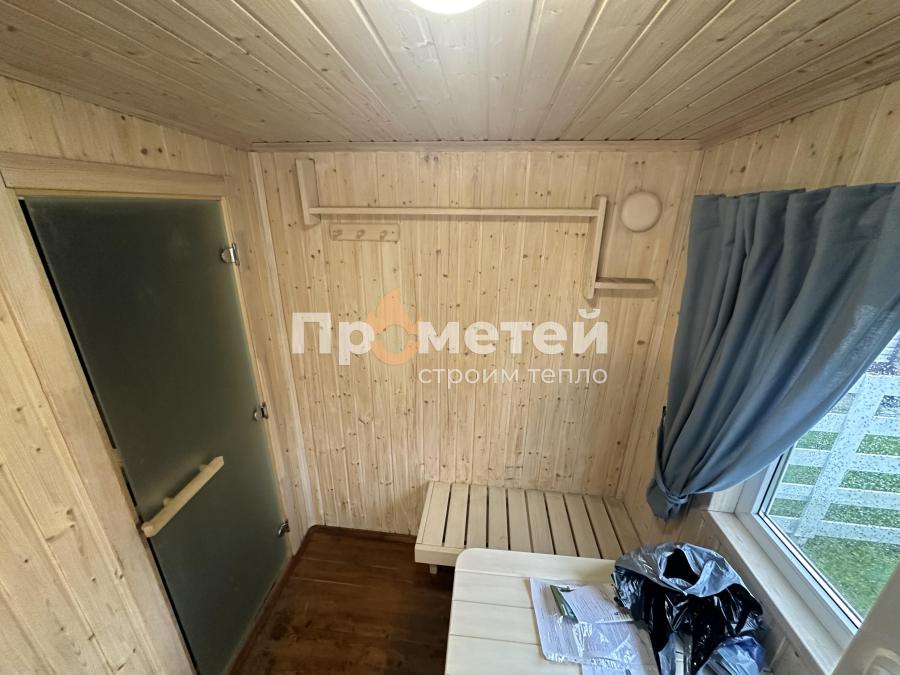 Каркасная баня Дача 2.4x4 метра