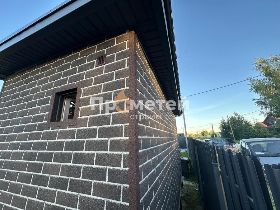 Каркасная баня Норд 2.5x5 метров