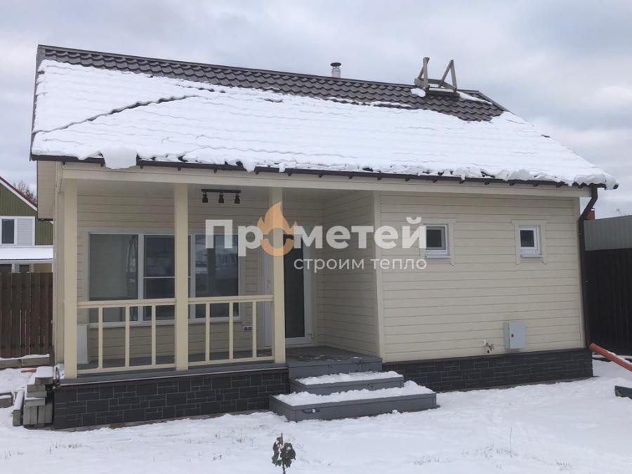 Каркасная баня 6x8 метров