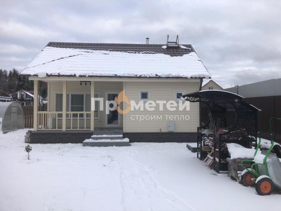 Каркасная баня 6x8 метров