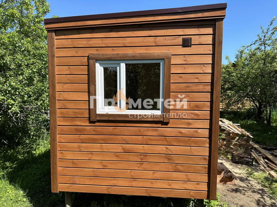 Каркасная баня Сканди 2.4x6 метров