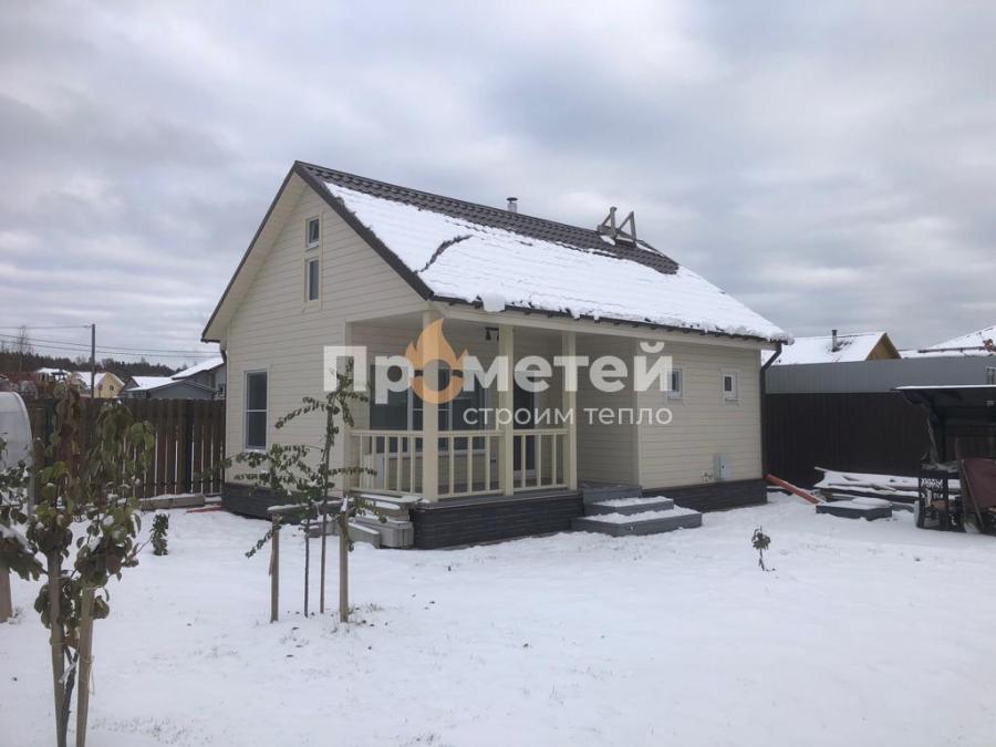 Каркасная баня 6x8 метров