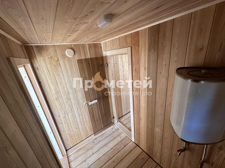 Каркасная баня Норд 2.5x6 метров + каркас модуля