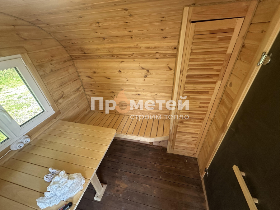 Квадро баня бочка 6 метров