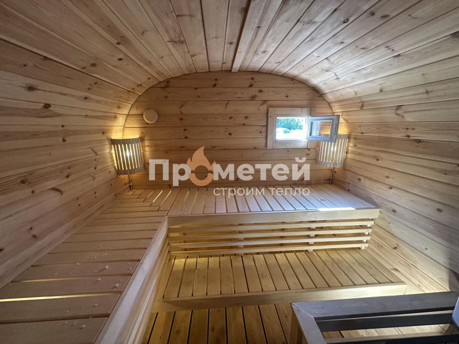 Квадро баня бочка 6 метров