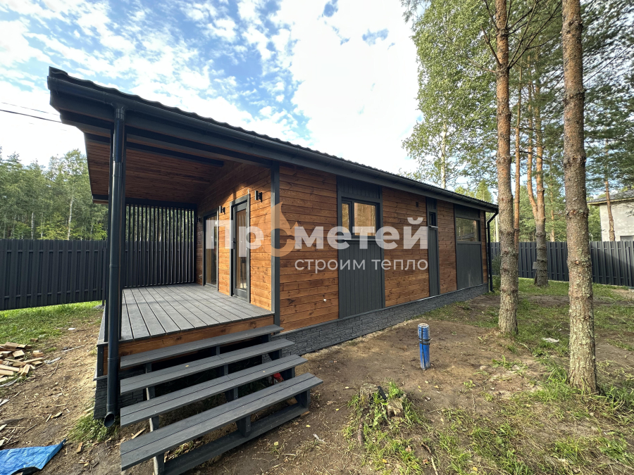 Каркасная баня 5x11 метров