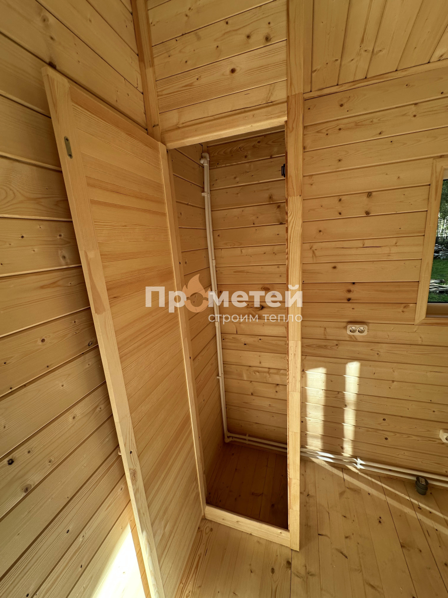 Каркасная баня 5x11 метров