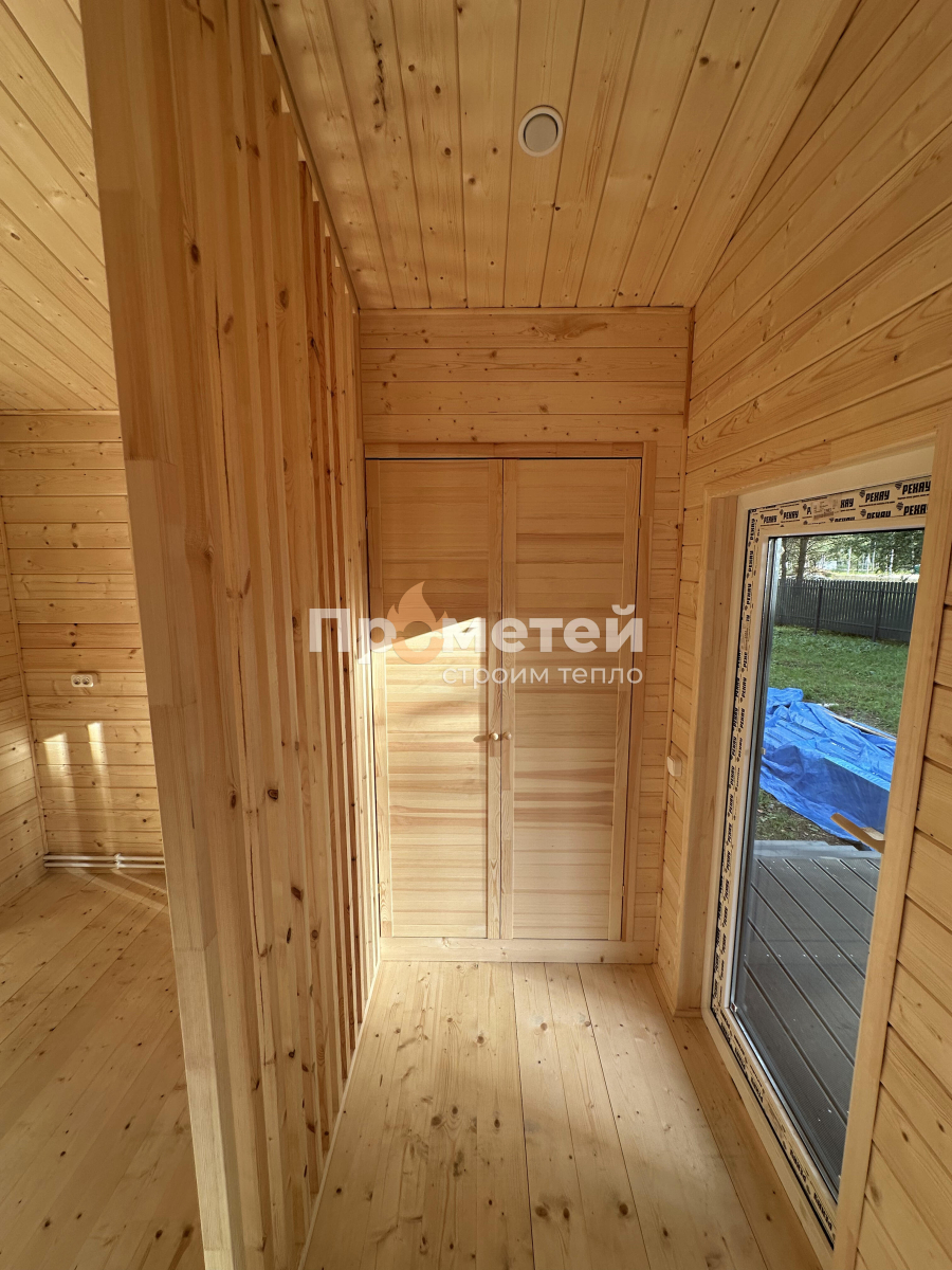 Каркасная баня 5x11 метров