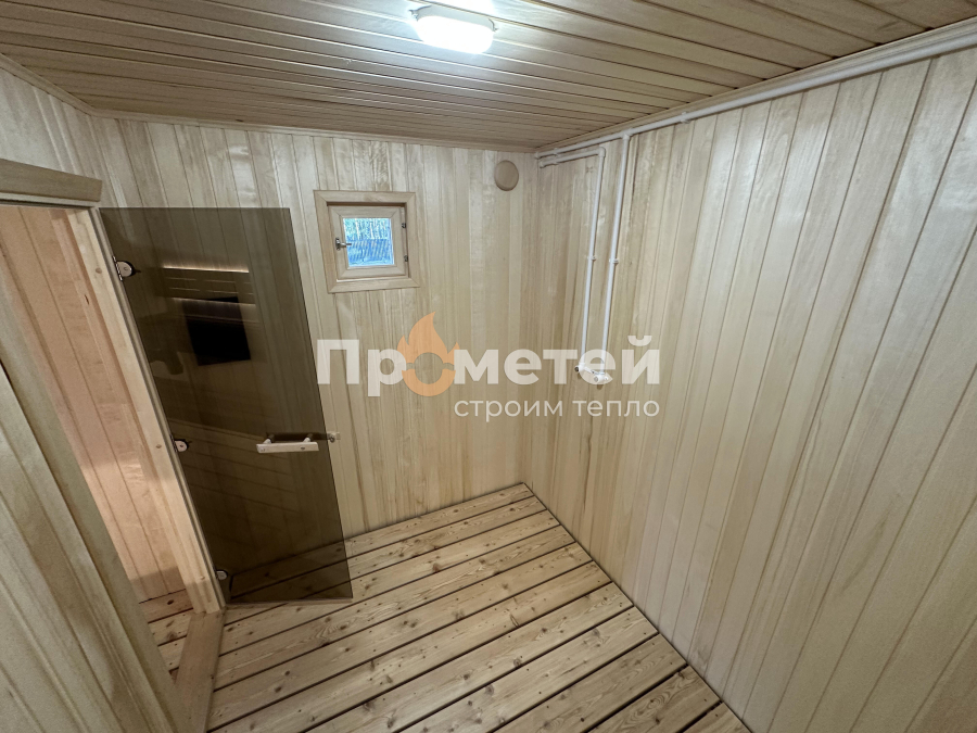 Каркасная баня 5x11 метров